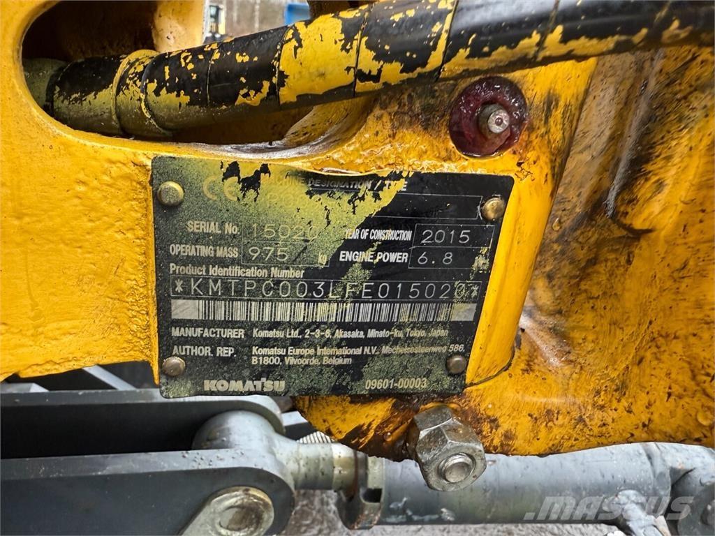 Komatsu PC09 Minibagger < 7t