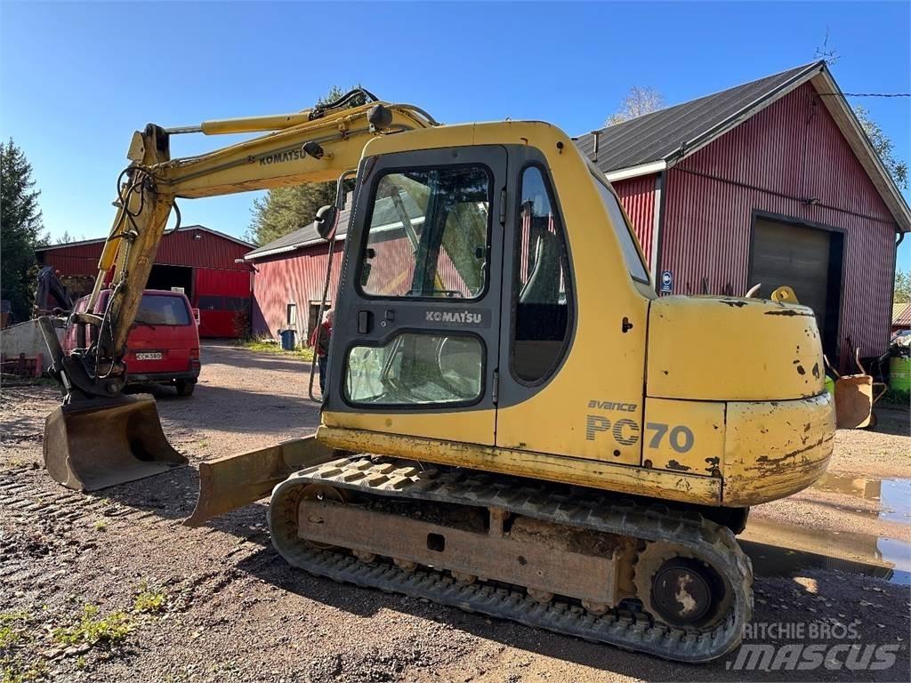 Komatsu PC70-7 Midibagger  7t - 12t