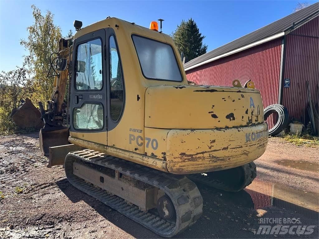 Komatsu PC70-7 Midibagger  7t - 12t