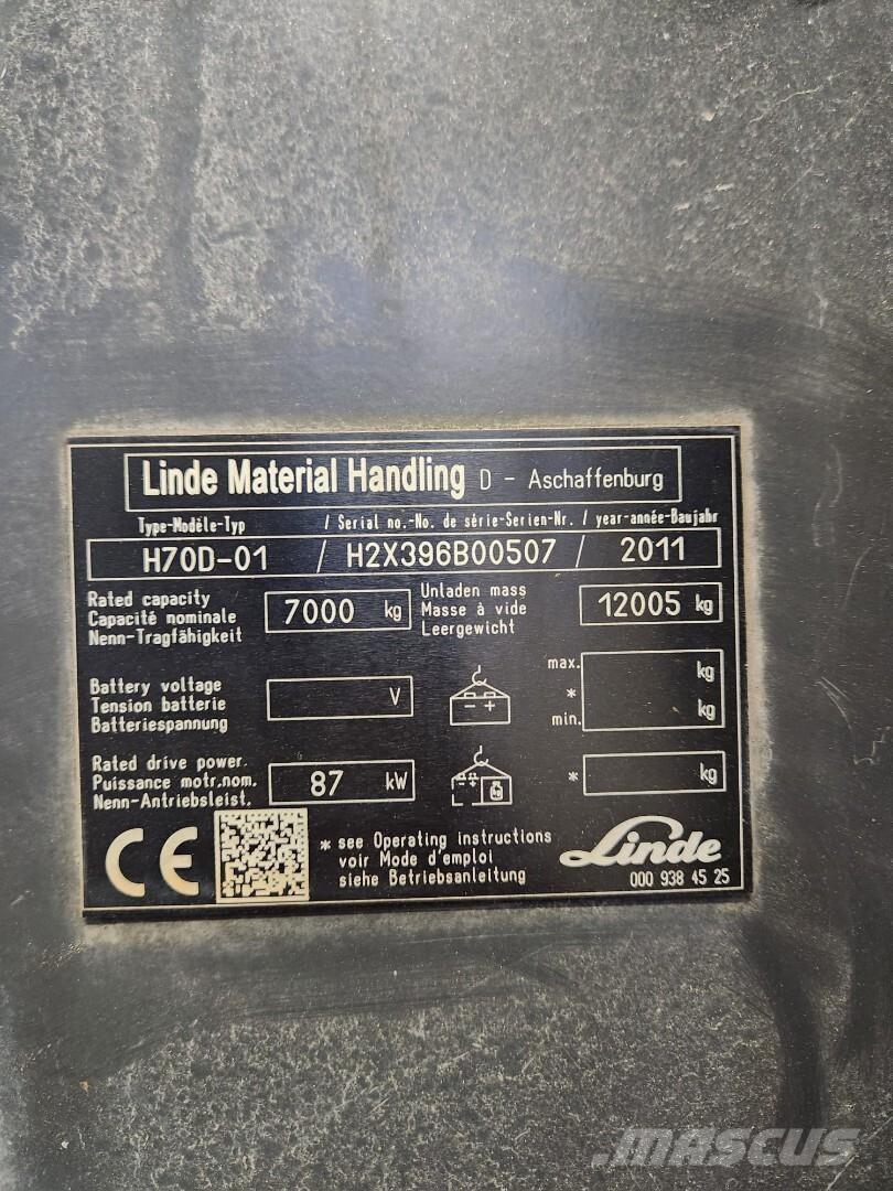 Linde H70D-01 Dieselstapler