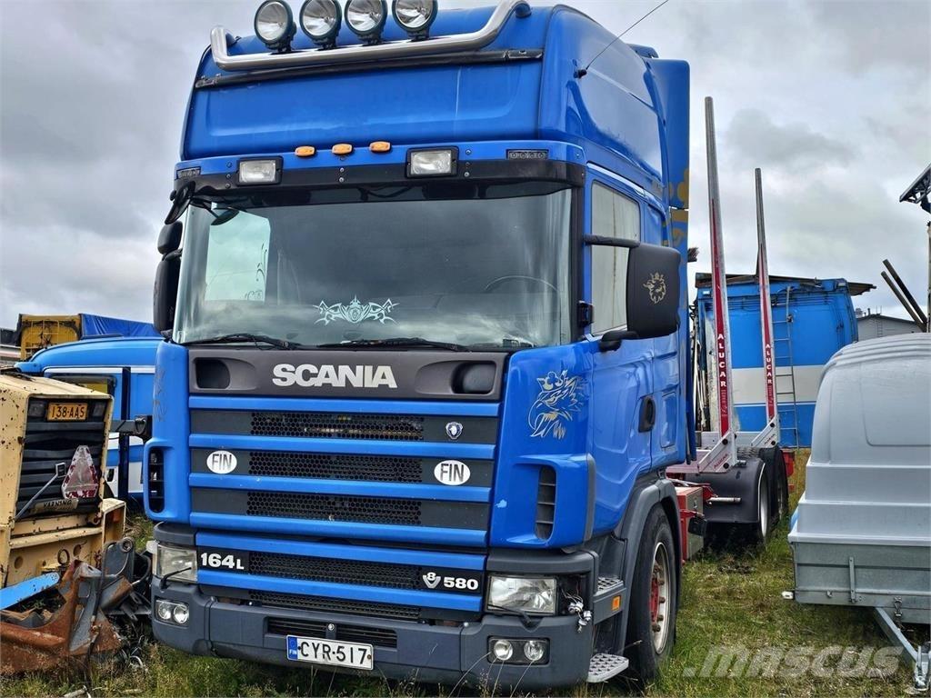 Scania 164L 6x2 Holztransporter