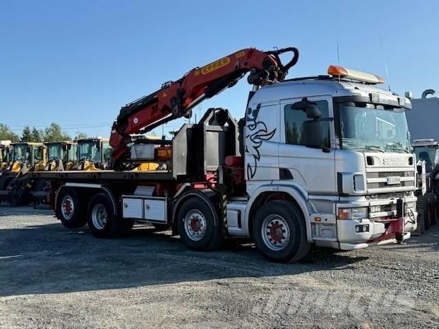 Scania R124G Kranwagen