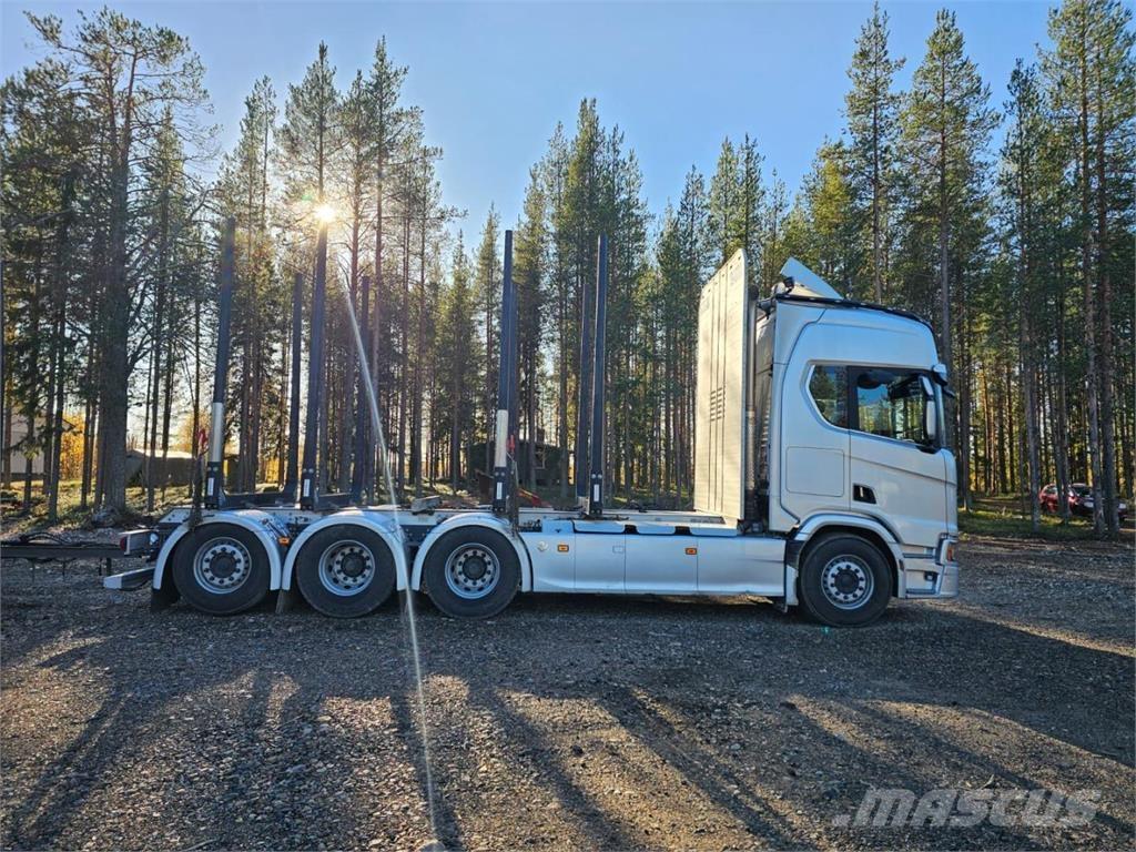 Scania R660 8X4 Holztransporter