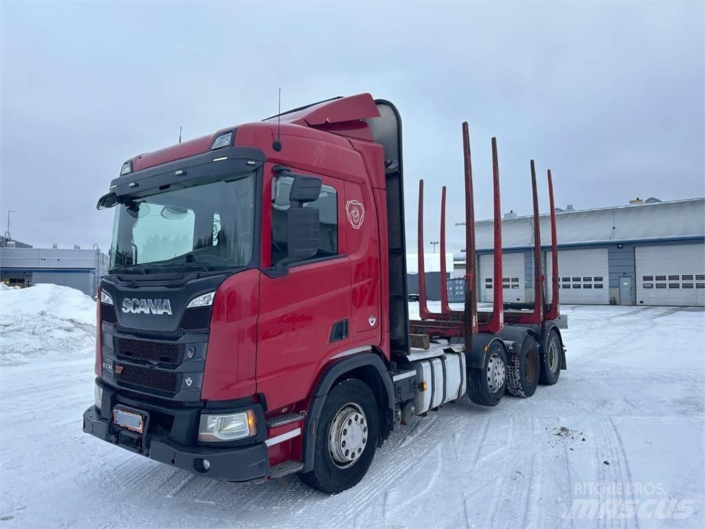 Scania R730 8x4 Holztransporter