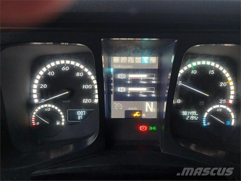 Sisu CK16M 8x4 Holztransporter