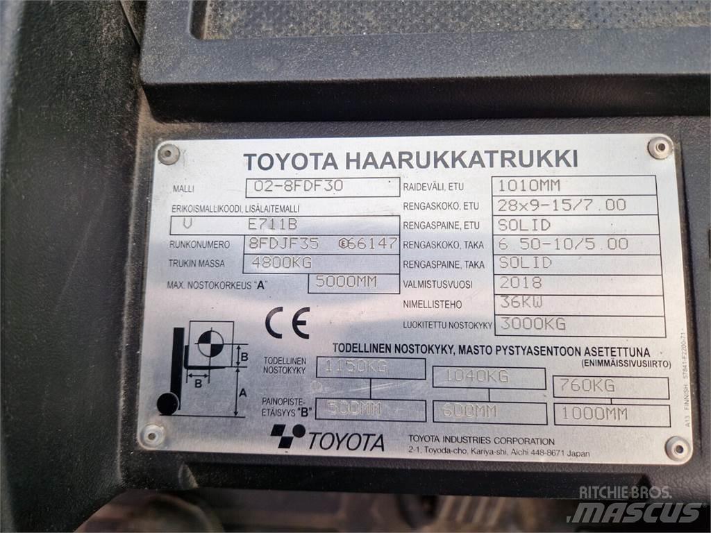 Toyota 02-8FDF30 Dieselstapler