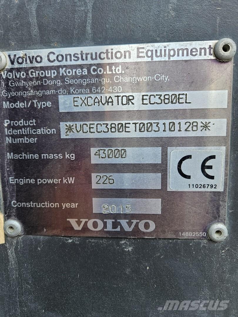 Volvo EC 380 EL Raupenbagger
