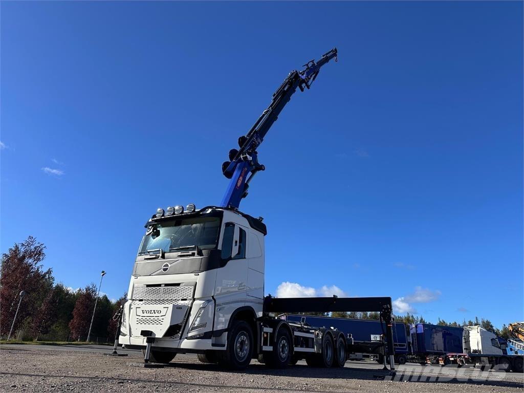 Volvo FH13 8x4 Ladekrane