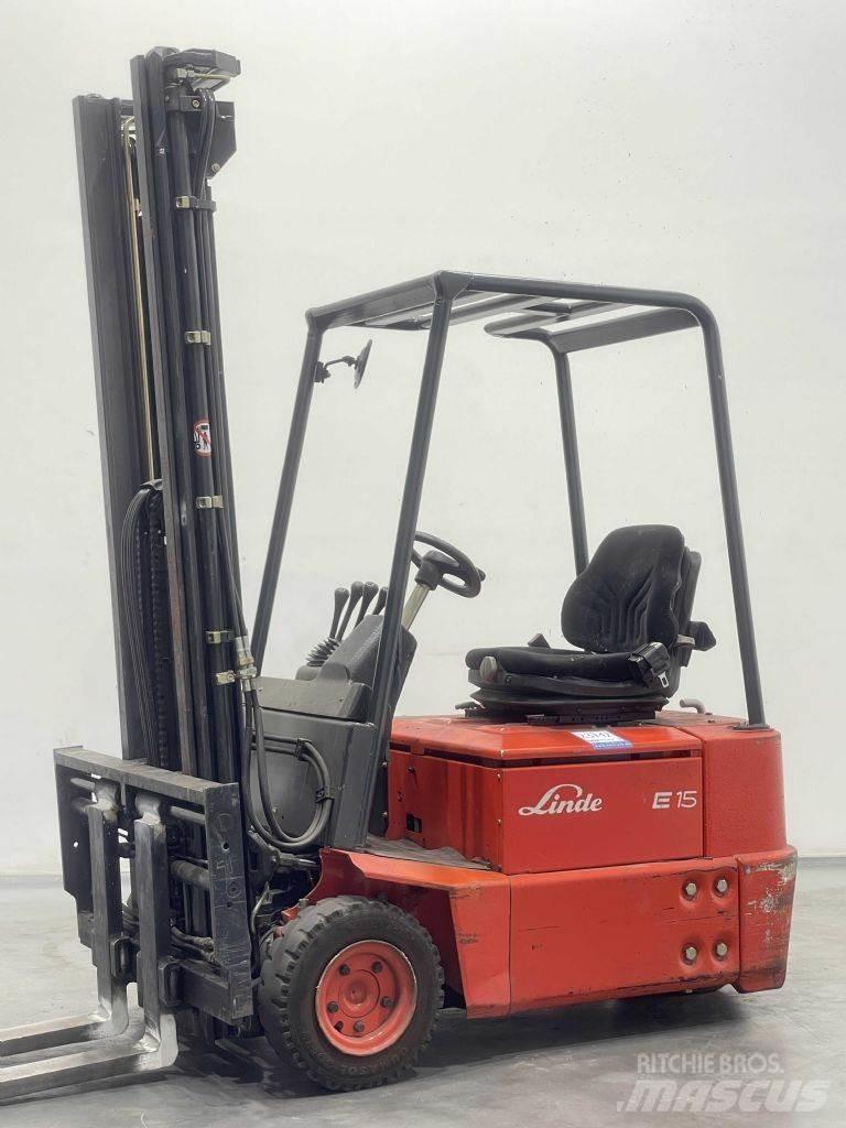 Linde E15Z-02-324 Elektrostapler