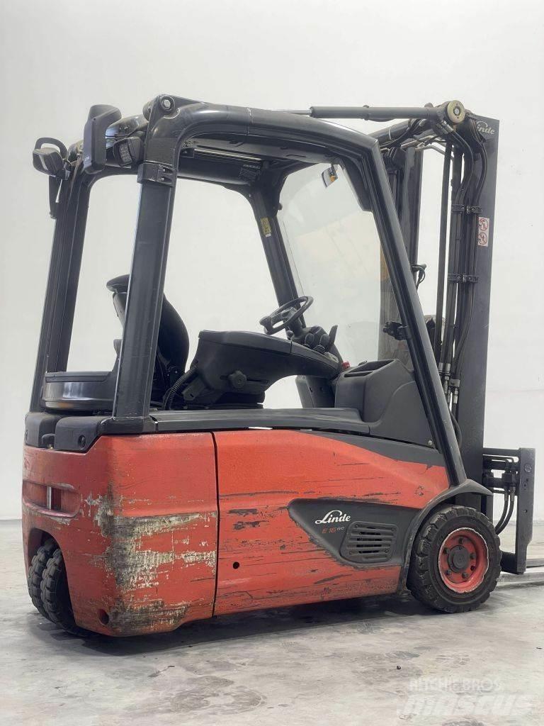 Linde E16-02-386 Elektrostapler