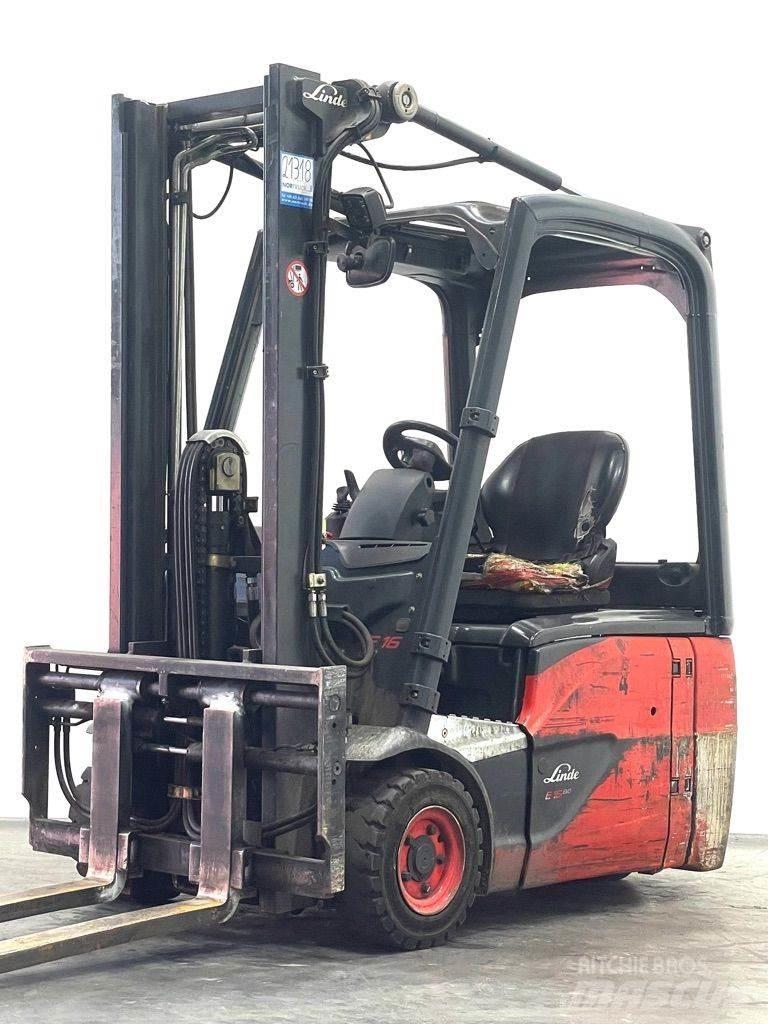 Linde E16-386-EVO Elektrostapler