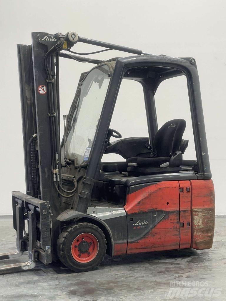 Linde E16C-02-386 Elektrostapler