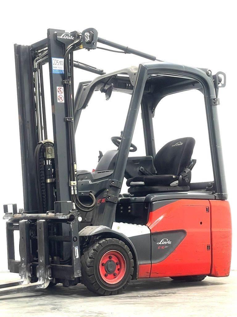 Linde E16C-386-EVO Elektrostapler