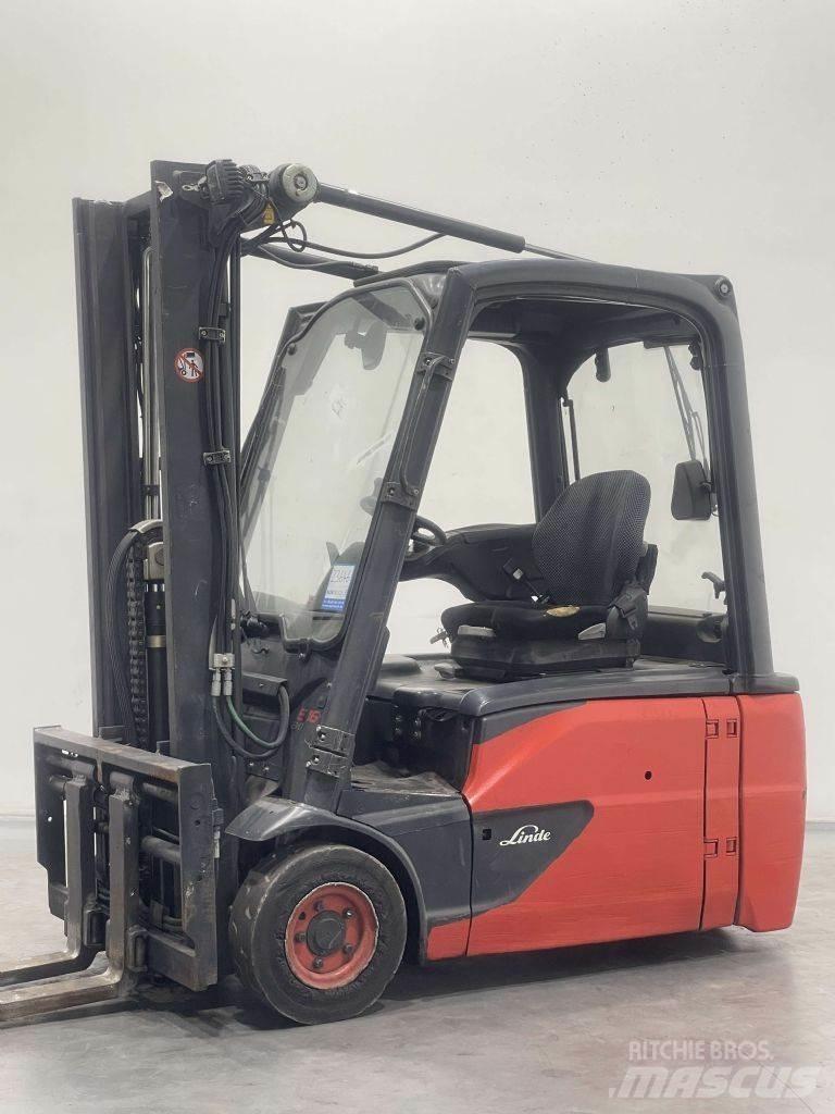 Linde E16L-02-386 Elektrostapler
