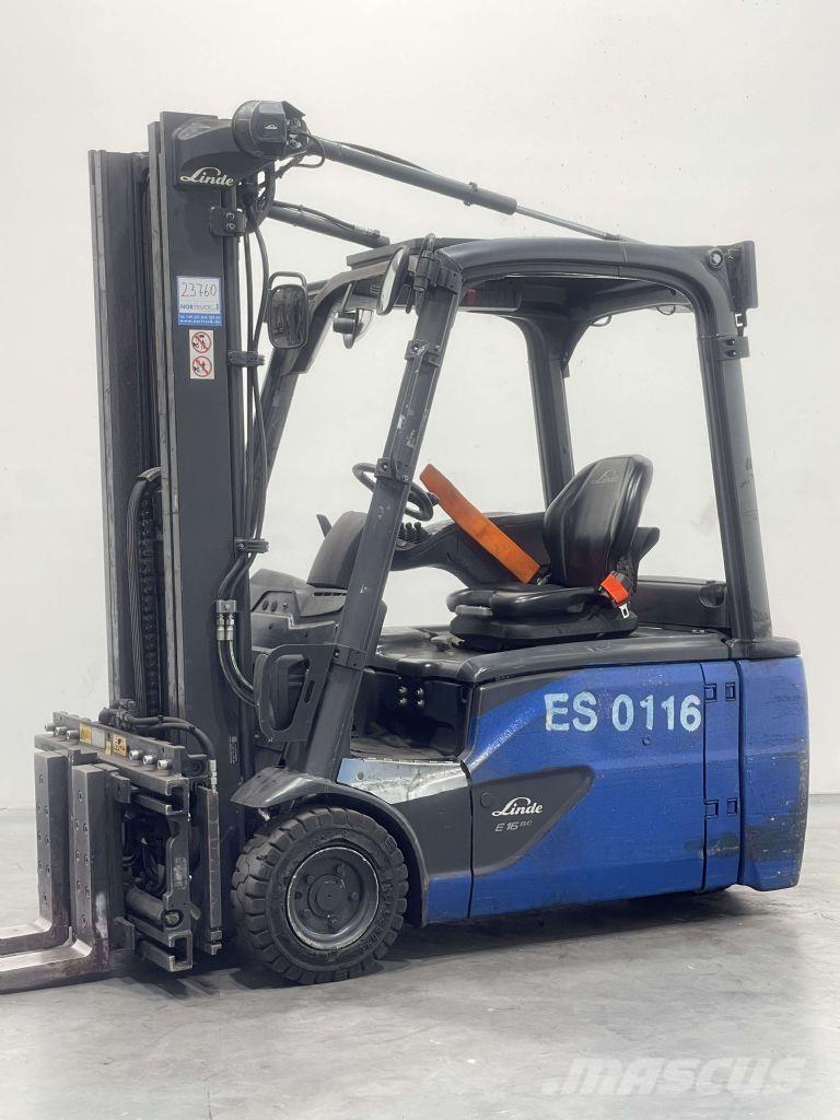 Linde E16L-02-386 Elektrostapler