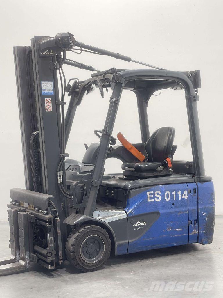 Linde E16L-02-386 Elektrostapler
