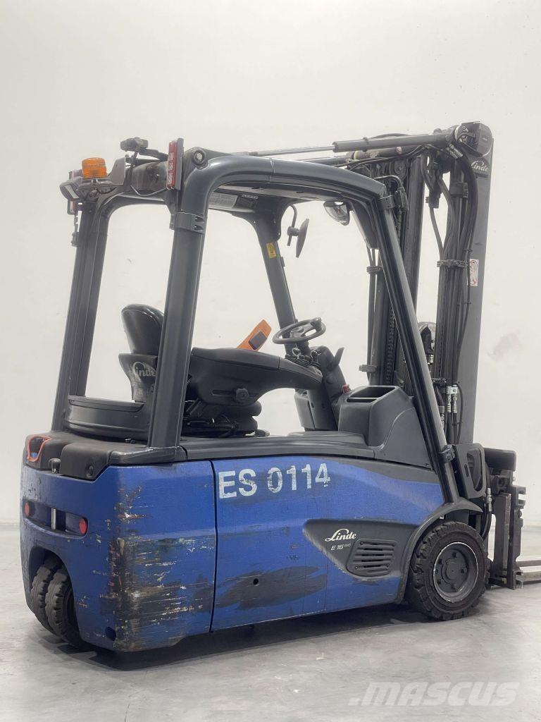 Linde E16L-02-386 Elektrostapler