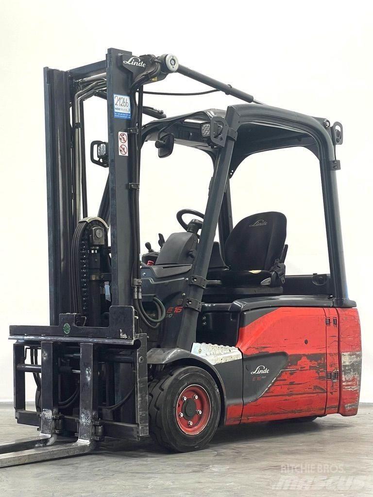 Linde E16L-386-EVO Elektrostapler