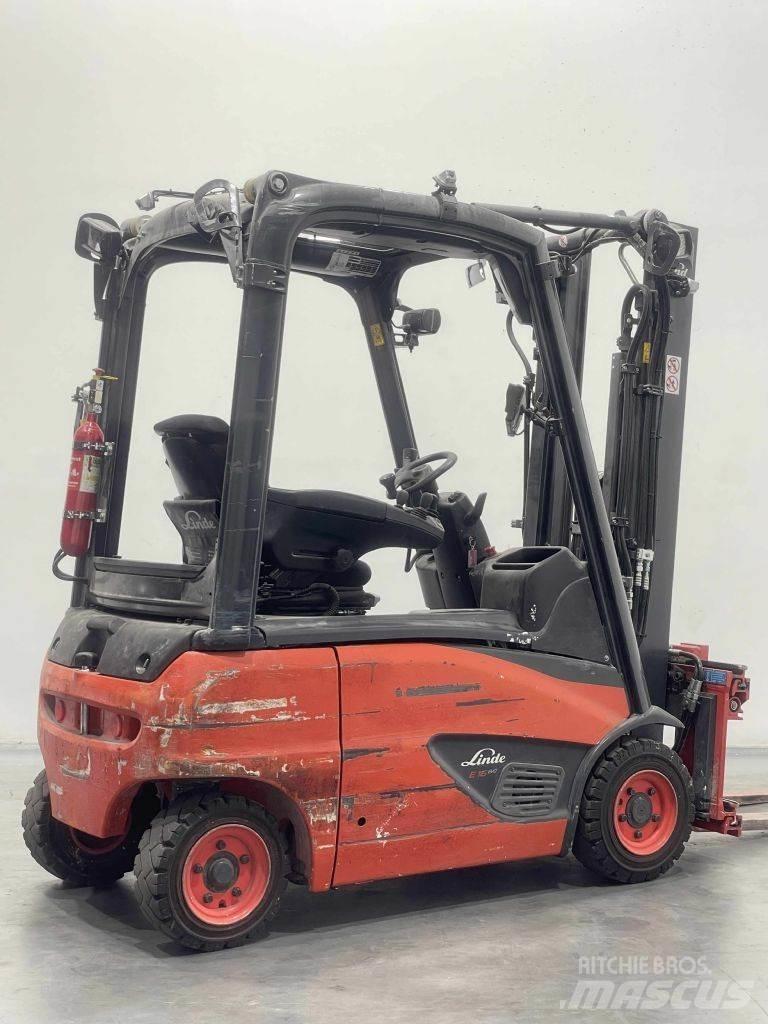 Linde E16P-02-386 Elektrostapler