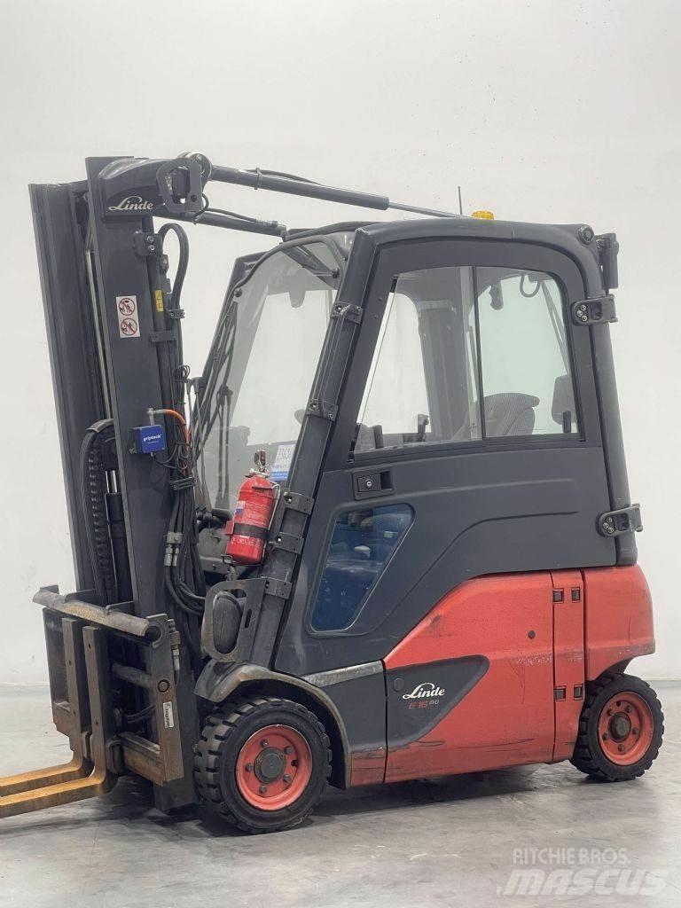 Linde E16P-02-386 Elektrostapler