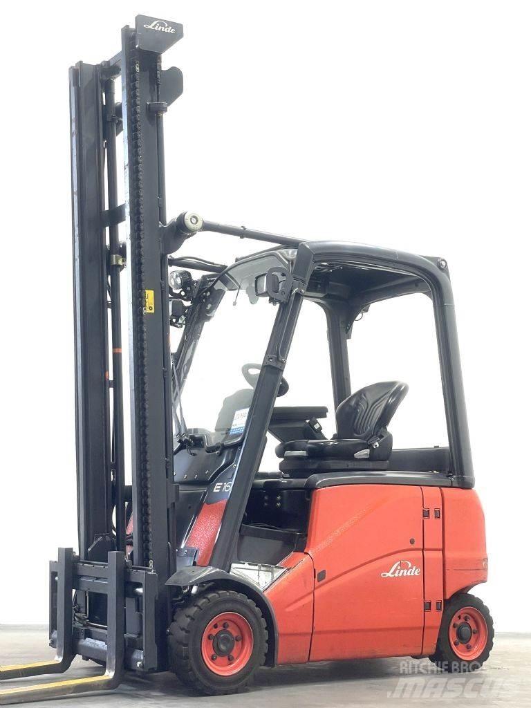 Linde E16PH-01 Elektrostapler