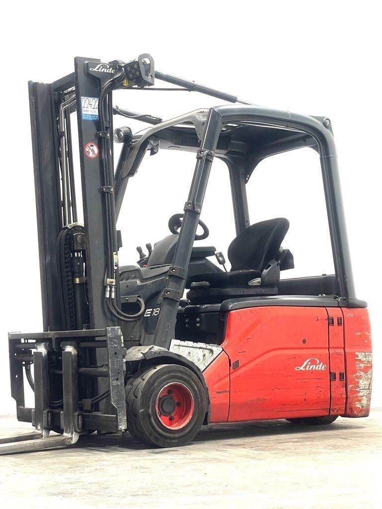 Linde E18L-386 Elektrostapler
