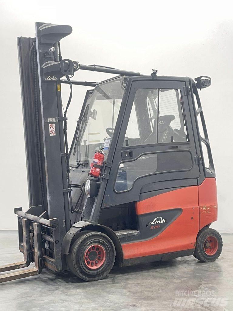 Linde E20-01/600-387 Elektrostapler