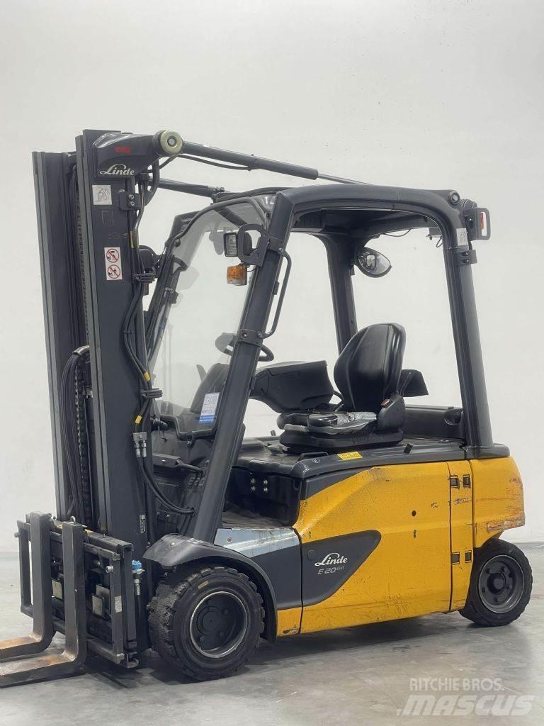 Linde E20PL-02-386 Elektrostapler