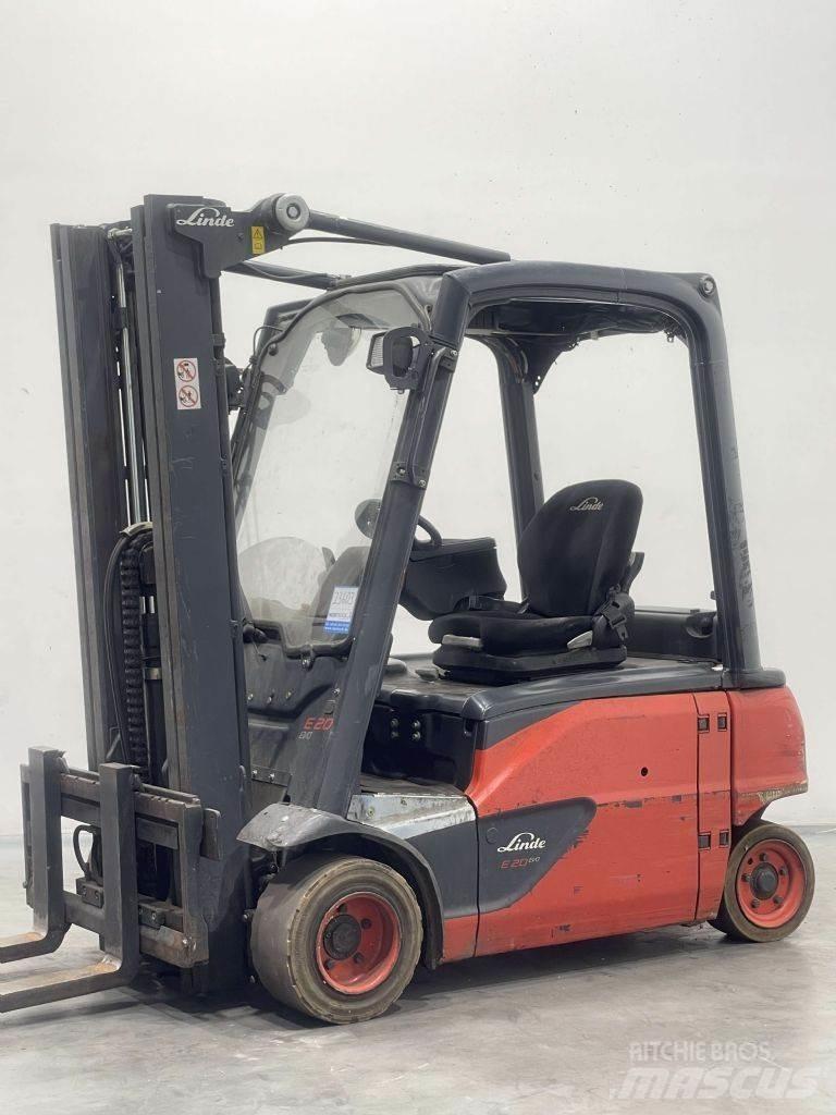 Linde E20PL-02-386 Elektrostapler