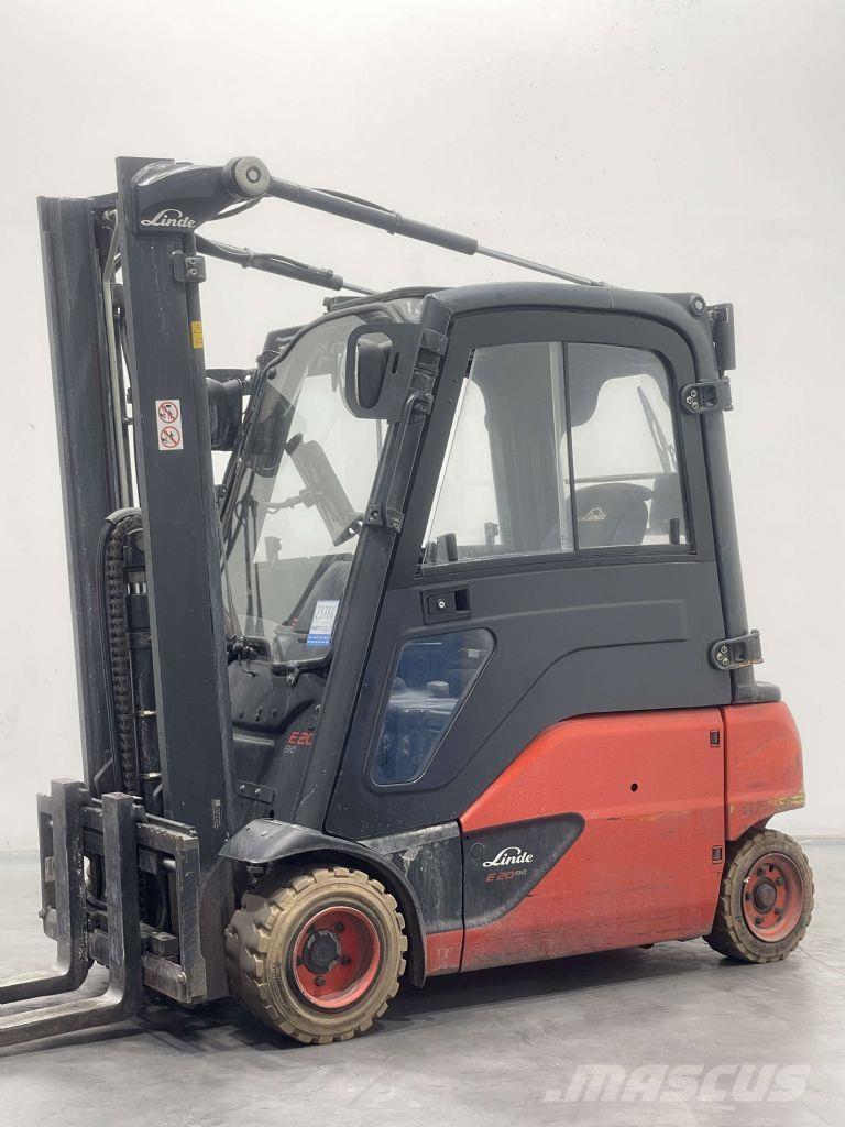 Linde E20PL-02-386 Elektrostapler