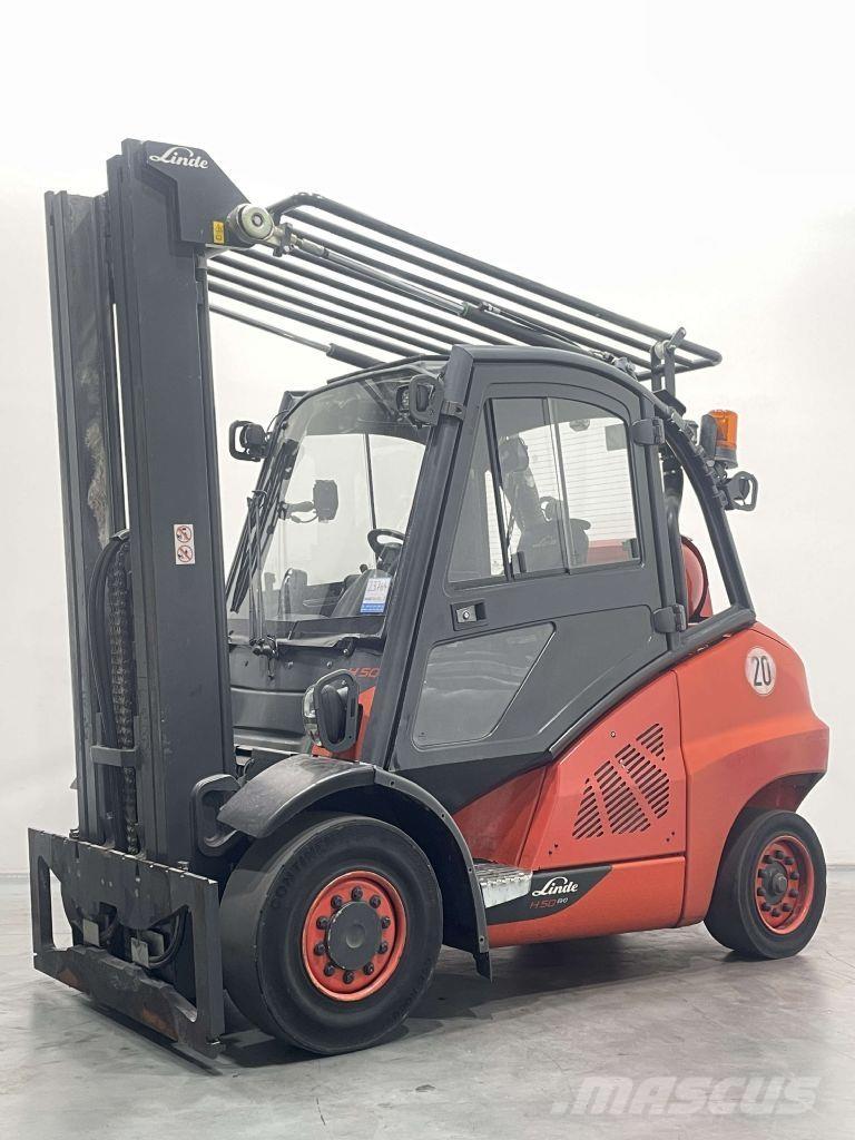 Linde H50T-02/600-394 Gasstapler