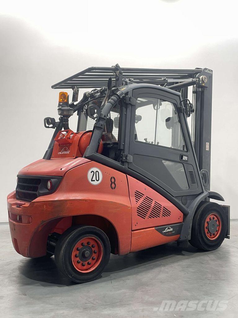 Linde H50T-02/600-394 Gasstapler
