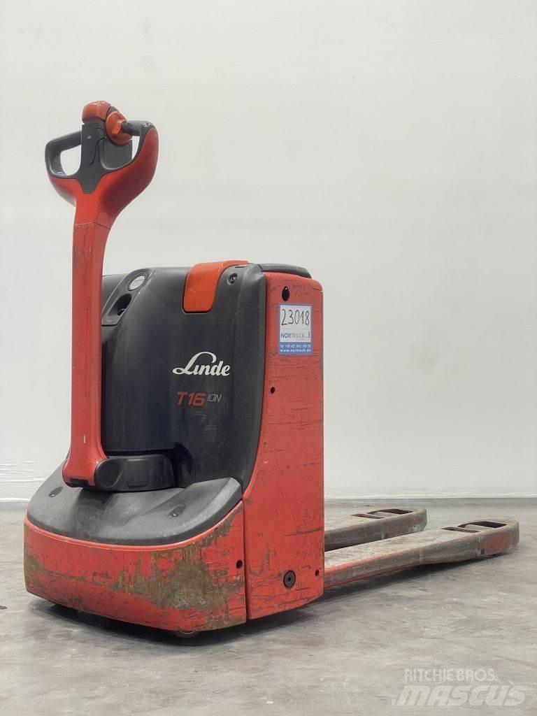 Linde T16-1152 Li-Ion Niedergabelstapler