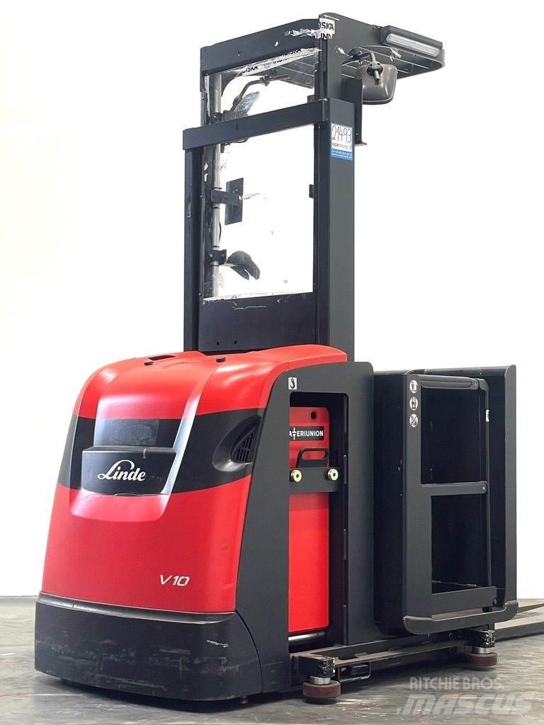 Linde V10-5212 Mittelhub-Kommissionierer