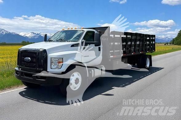 Ford F750 SD Pritschenwagen/Pritschenwagen mit Seitenklappe