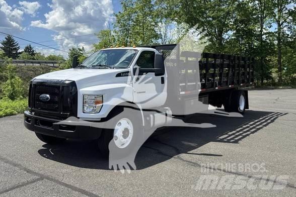 Ford F750 SD Pritschenwagen/Pritschenwagen mit Seitenklappe