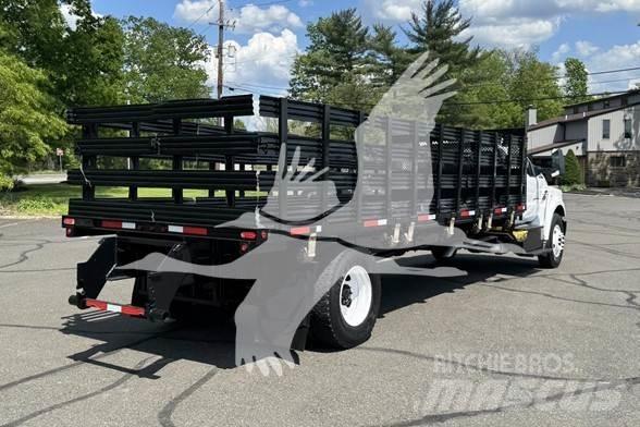 Ford F750 SD Pritschenwagen/Pritschenwagen mit Seitenklappe