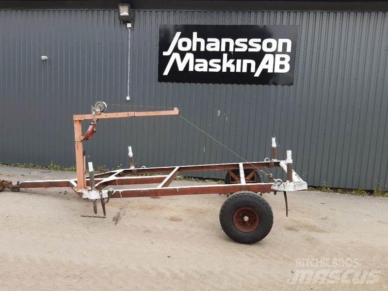  Skogvagn med vinch Forstanhänger