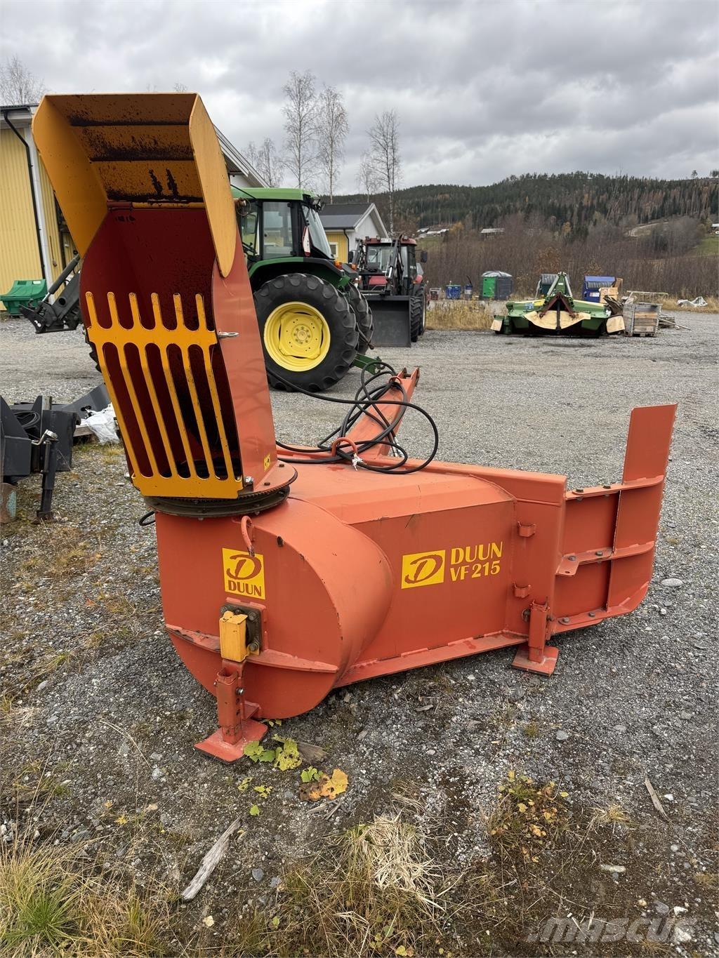  Snöslunga Duun Vf 215 Sonstige Schneeräumgeräte