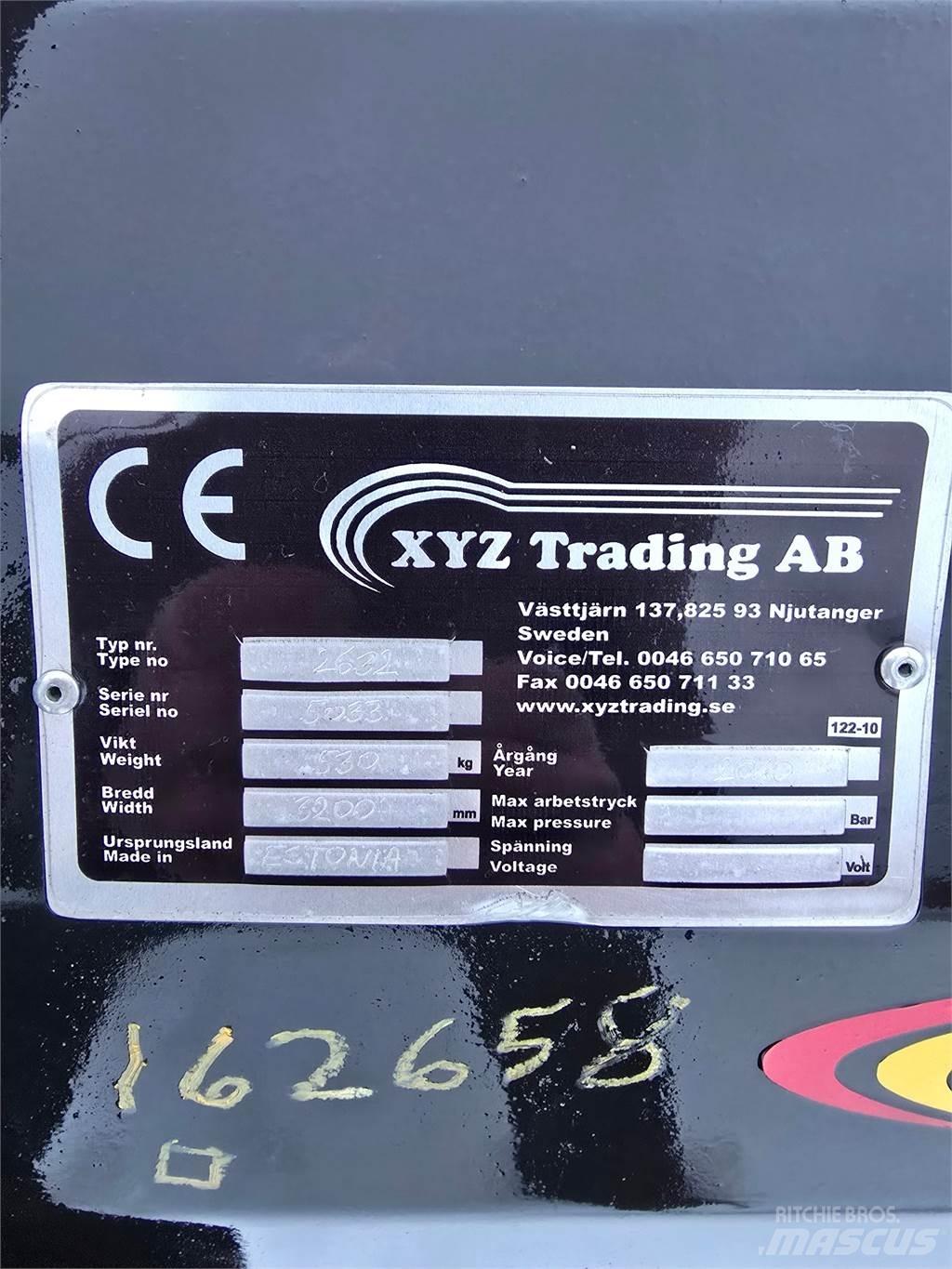 XYZ 2606 Schneeschilde und -pflüge