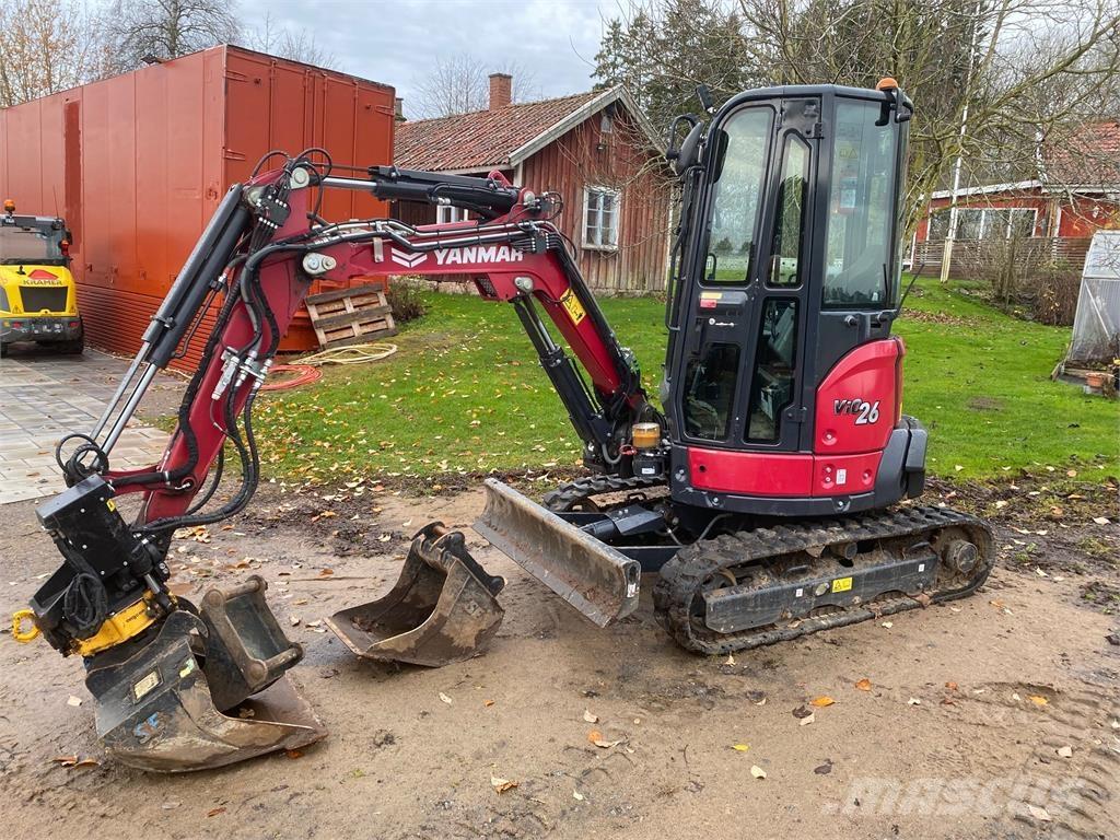 Yanmar VIO26 GRÄVARE Radlader