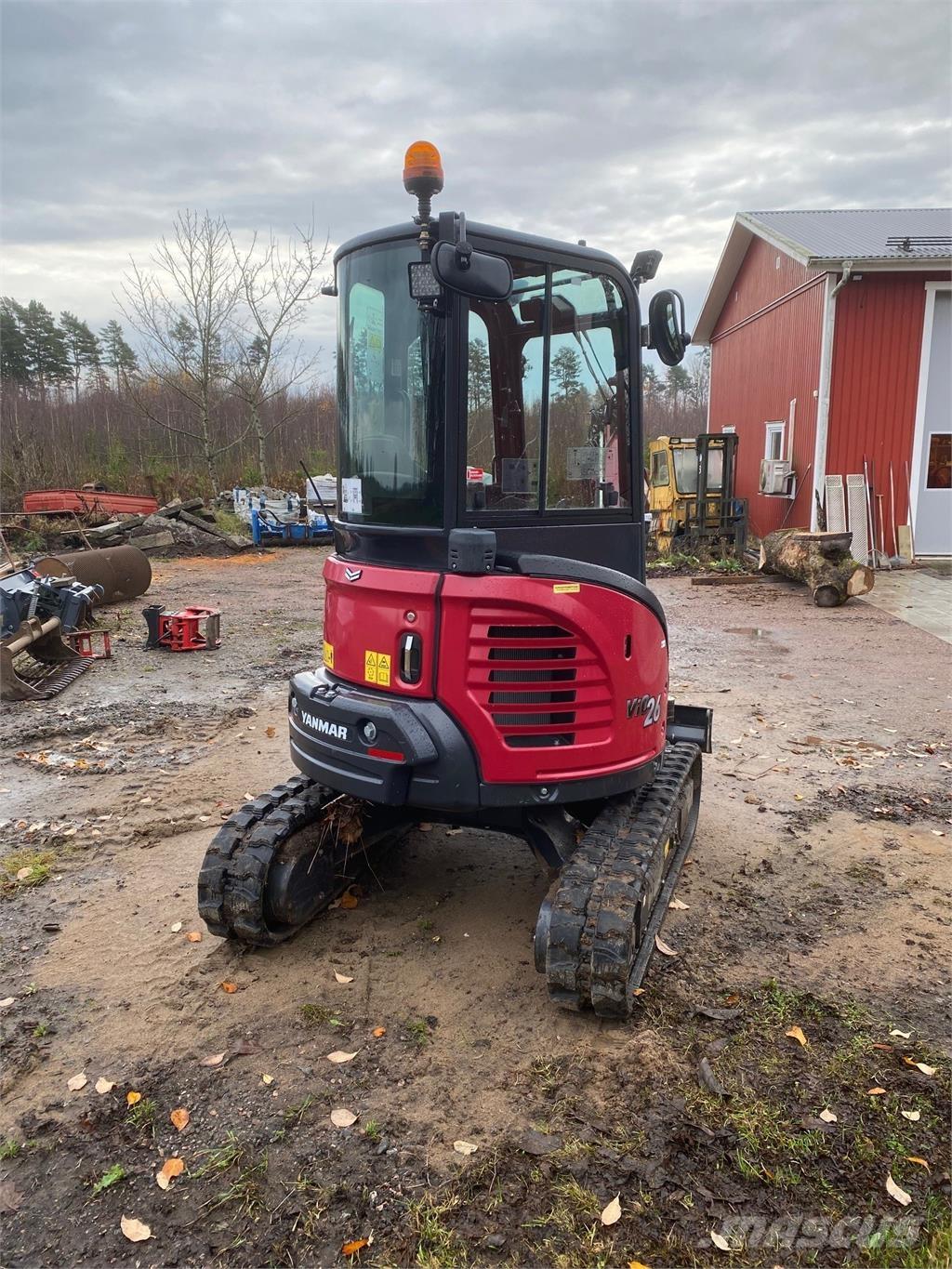 Yanmar VIO26 GRÄVARE Radlader