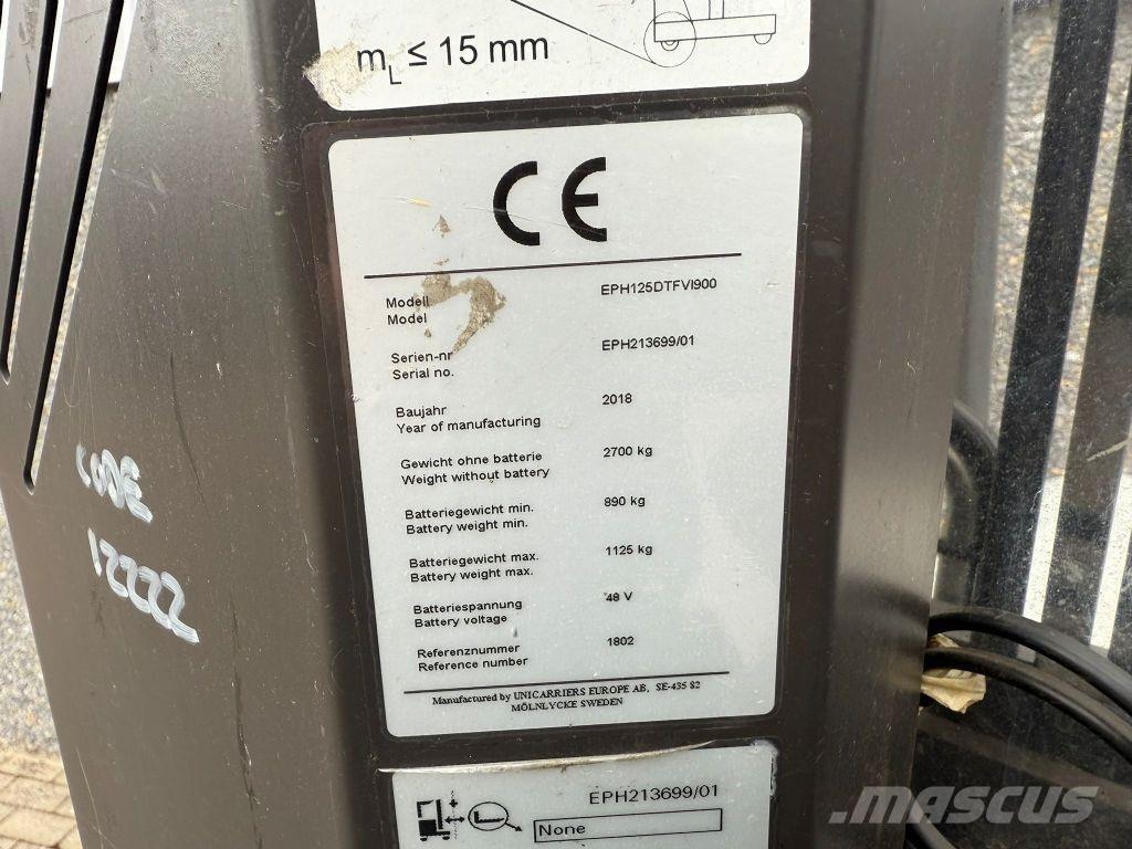 Atlet EPH125DTFVI900 Hochhub-Kommissionierer