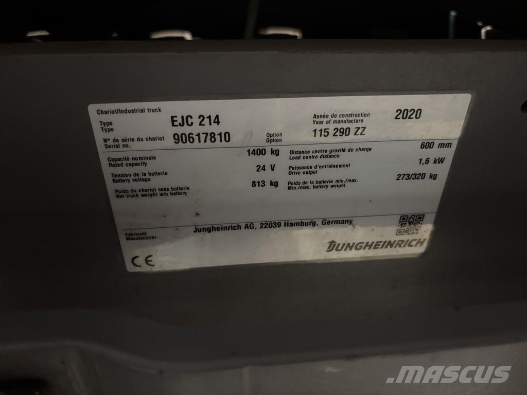 Jungheinrich EJC 214 Deichselstapler