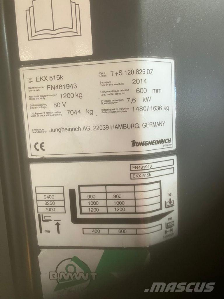 Jungheinrich EKX 515k Hochhub-Kommissionierer