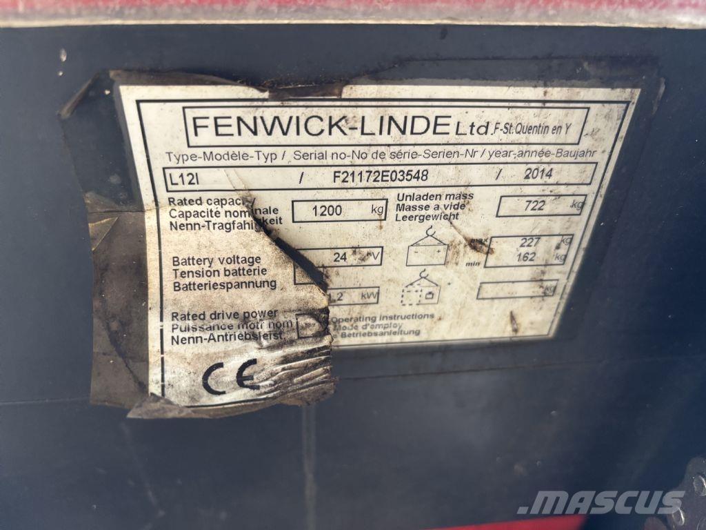 Linde L12i Deichselstapler
