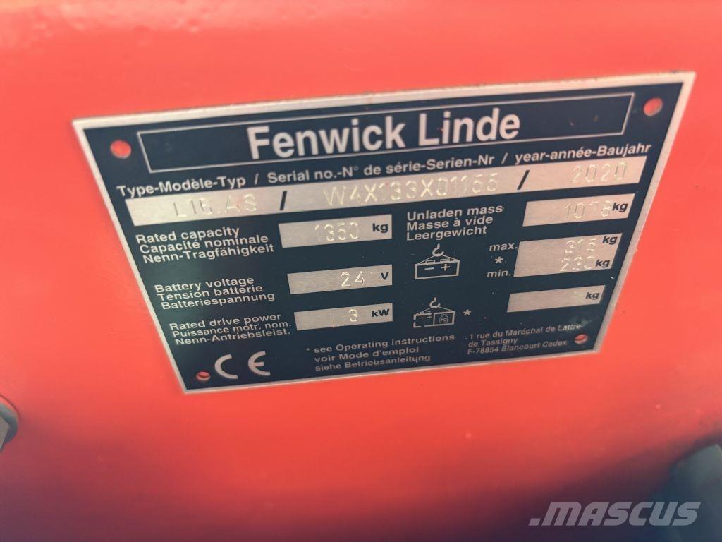 Linde L16.AS Deichselstapler