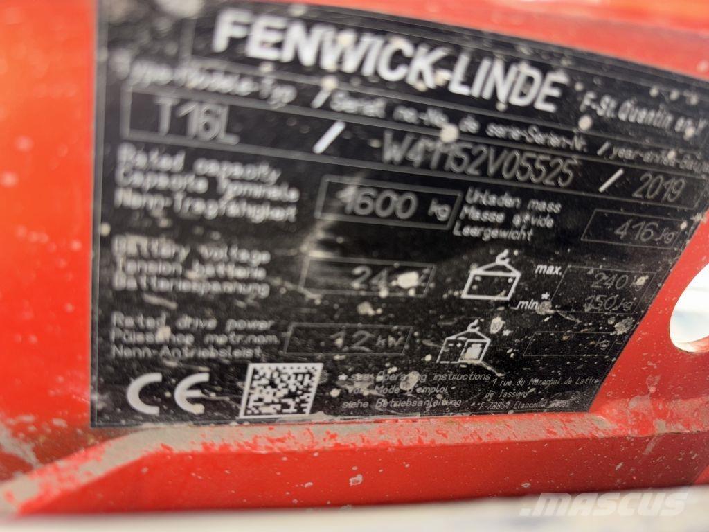 Linde T16L Niedergabelstapler
