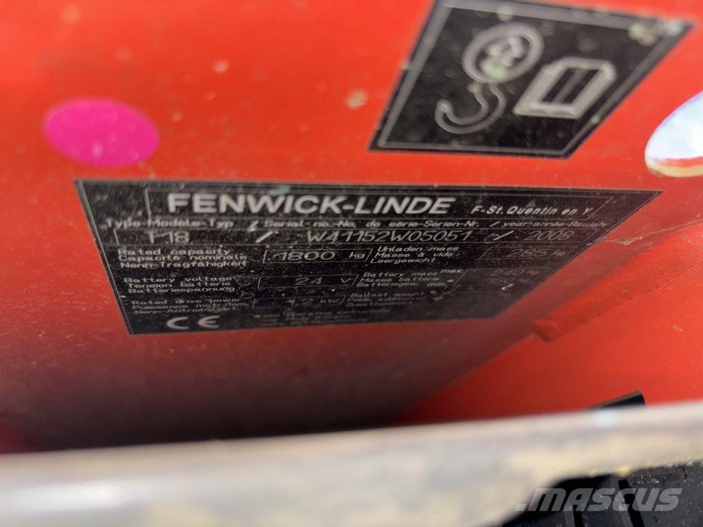 Linde T18 Niedergabelstapler