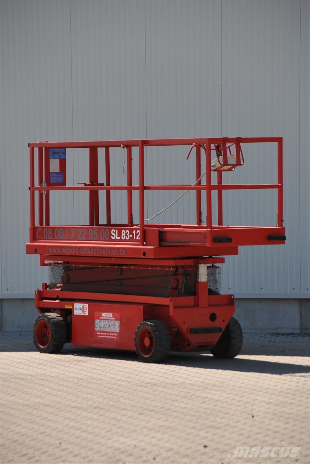 Liftlux SL 83-12 Scheren-Arbeitsbühnen